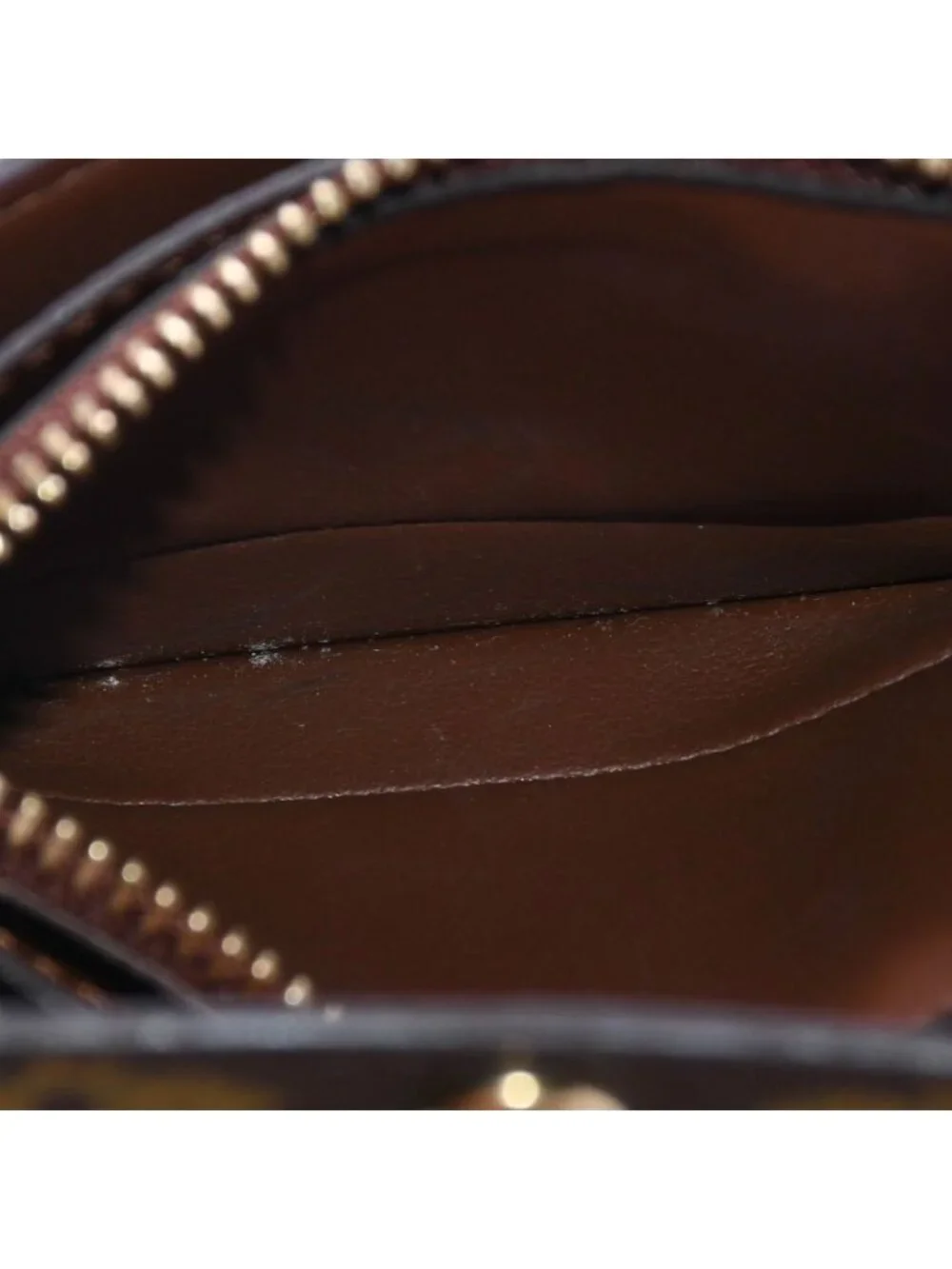 Louis Vuitton Porte Monnaie Arcodian Monogram Canvas Brown Coin Purse Card Case